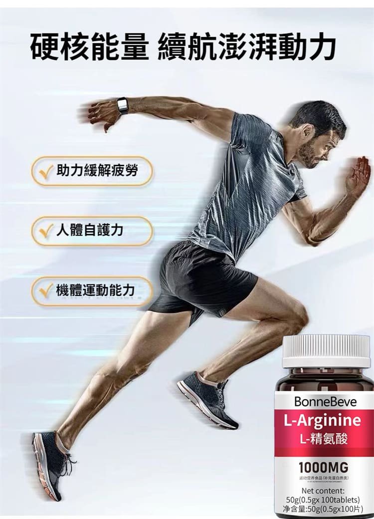 美國進口L-精氨酸，高濃度1000mg，補精護腎，激發男性荷爾蒙，增強硬度01_副本 (2).jpg